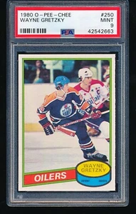 1980 OPC O-Pee-Chee Wayne Gretzky #250 PSA 9 - Dead Centered - Bild 1 von 2