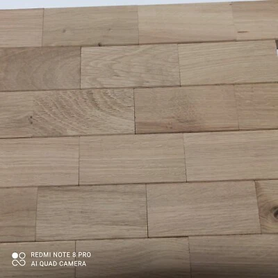 40 St. Bastelholz Eiche Kantholz Drechselholz  Platte  - Bild 1 von 4