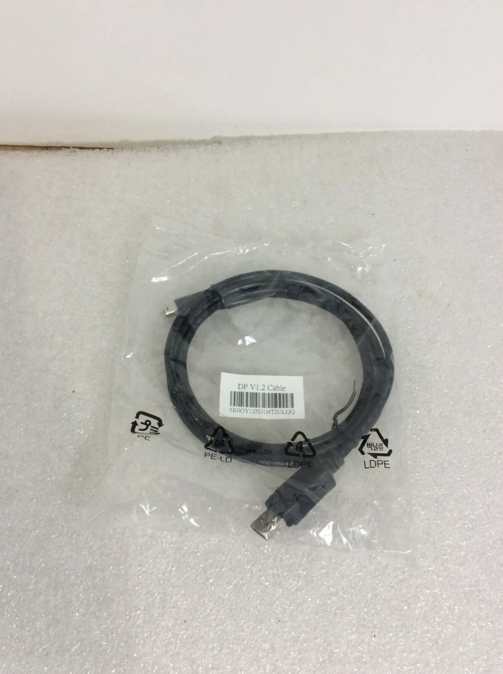 6Ft Hotron Displayport to Mini Displayport E246588, 80C 30V A/B *SHIPS FAST* - Image 1 of 2