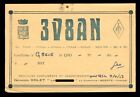 Qsl Card Radio Tunisia 3V8an 1953 Bizerte Op George Solet ? B259