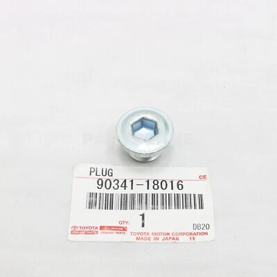 90341-18016 Toyota OEM ENCHUFE GENUINO SUBCONJUNTO, DRENAJE (ATM) Foto 1 de 2