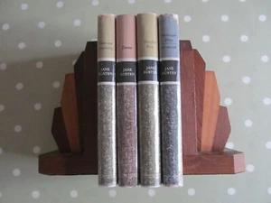 JANE AUSTEN SET OF 5 NOVELS MACMILLAN ILLUSTRATED HUGH THOMSON HB DJ - Picture 1 of 18