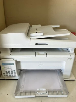 ~ HP LaserJet Pro MFP M130fn All-In-One Printer  (Page Count 33k) Tested/Working - Image 1 of 4