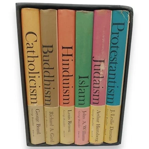 The Great Religions of Modern Man Box Set George Braziller HC DJ 1962 Hardcover - Picture 1 of 21
