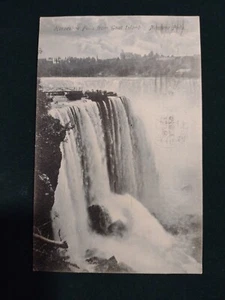 Horseshoe Falls From Goat Island Niagara Falls - c. 1907 used postcard - Picture 1 of 4