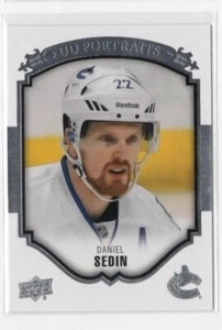 Daniel Sedin 15-16 Upper Deck Series 1 UD Portraits #P-24 Vancouver Canucks - Bild 1 von 1
