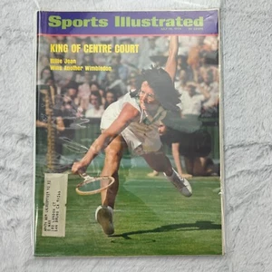 Sports Illustrated July 16, 1973 Billie Jean King Wins Another Wimbledon Vintage - Picture 1 of 1