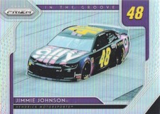 2019 Panini Prizm NASCAR Racing In the Groove Prizm Silver #ITG-1 Jimmie Johnson