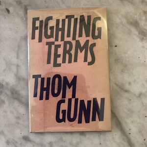 Fighting Terms GUNN, Thom.1962 Hardback.F/e thus, revised from the 1954 Edition - Foto 1 di 9