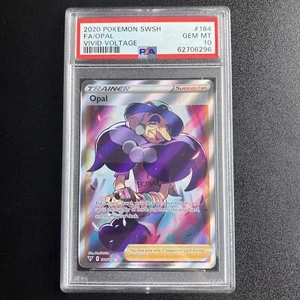Pokemon Opal Full Art Trainer Vivid Voltage PSA 10 184/185 - Bild 1 von 2