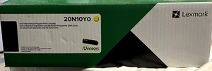 Cartucho de impresión genuino nuevo programa de devolución Lexmark 20N10Y0 - Imagen 1 de 2