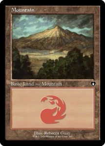MTG MOUNTAIN 447 EXC - MONTAGNA - CMM X EN - MAGIC - Picture 1 of 1