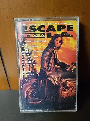 Escape From L.A. Soundtrack (Cassette) Tool, Zombie, Ministry, Clutch Etc 1996 - Image 1 of 4