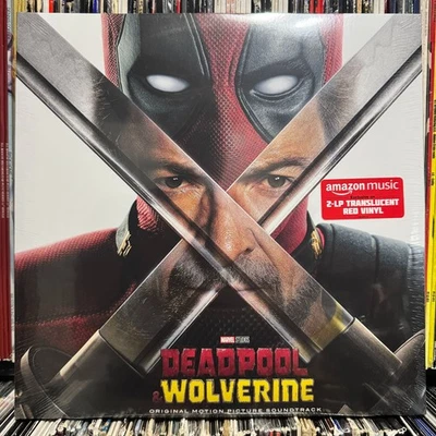 DEADPOOL & WOLVERINE (RED VINYL 2LP)  2024!!  NSYNC + FERGIE + GREEN DAY + AVRIL - Image 1 of 4