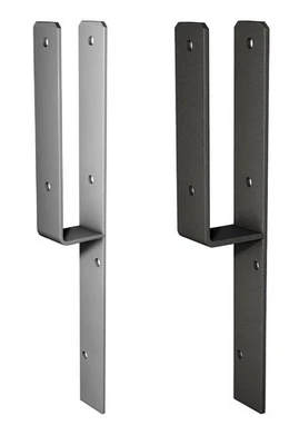 Pfostenträger zum Anschrauben an L-Randsteine für Holzpfosten 70x70 oder 90x90mm - Bild 1 von 3