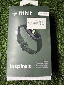 Fitbit Inspire 3 | Pulsmesser | Gesundheits- & Fitnesstracker | Schwarz - Bild 1 von 3