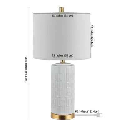 Safavieh PEHONIX 25.5" LÁMPARA DE MESA, Precio rebajado 2172768675 TBL4249A Foto 1 de 4