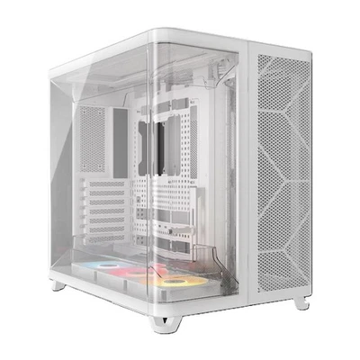 Corsair Air 5400 RS-R ARGB Weiß Midi Tower ATX Gaming Gehäuse - Bild 1 von 4