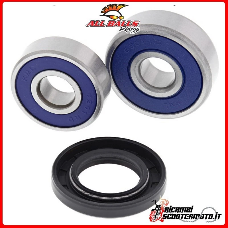 VORDERRADLAGERSATZ All Balls Honda XR 100 R 1999 25-1191#54 — 第 1/1 张图片