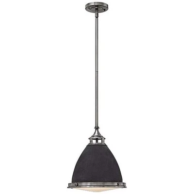 Colgante Hinkley Lighting 3126DZ Amelia 1 luz 13" ancho - zinc envejecido Foto 1 de 4