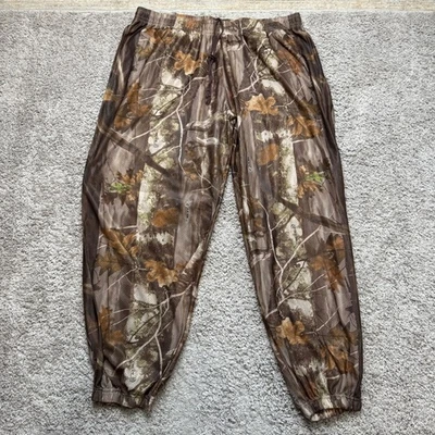 Hecs Stealthsceen Lightweight Camo Pants Mesh Hunting Drawstring Mens 3XL - Image 1 of 4