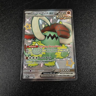 Great Tusk ex 072 Sv: Scarlet & Violet Promo Cards Holo - Image 1 of 4