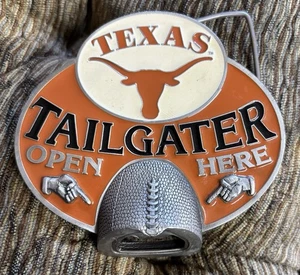 Texas Longhorns NCAA Tailgater Bottle Opener Truck Hitch Cover - Picture 1 of 4