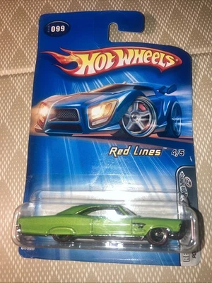 Pontiac Bonneville 2006 Hot Wheels Red Lines - 4/5 - verde - #099 Foto 1 de 4