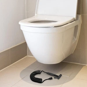  Spray de agua portátil inodoro bidé rociador paño herramienta de limpieza de pañales - Imagen 1 de 20