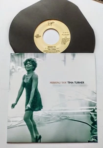TINA TURNER MISSING YOU  US 7" VINYL 45 JUKEBOX  FREE CUSTOM PIC SLEEVE - Bild 1 von 4