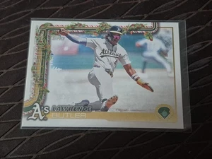 Lawrence Butler 2025 Topps Holiday Baseballkarte - Bild 1 von 2