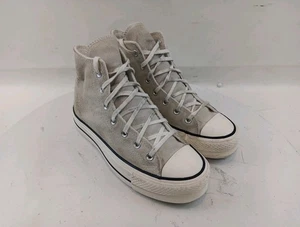 Converse Shoes Women's Size 9 Beige Chuck Taylor All Star Lift Hi Platform - Picture 1 of 24