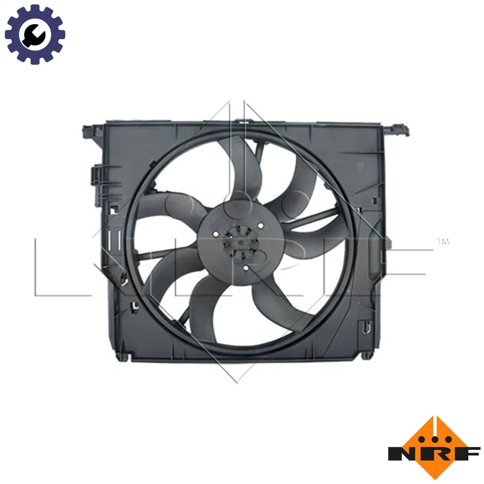 FAN ENGINE COOLING 47727 FOR N47D20C/D20D B47D20A 2.0L 4cyl N57D30A/D30B 3.0L - Image 1 of 4