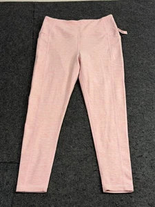 NWT Victoria Secret Studio Leggings 7/8 Length With Pockets Pink Size 10 $69.50 - Picture 1 of 8
