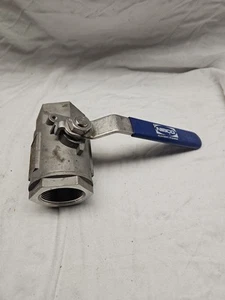 NIBCO 1 1/2" Edelstahl Kugelhahn. A743 CF8M. 1500 W0G - Bild 1 von 5