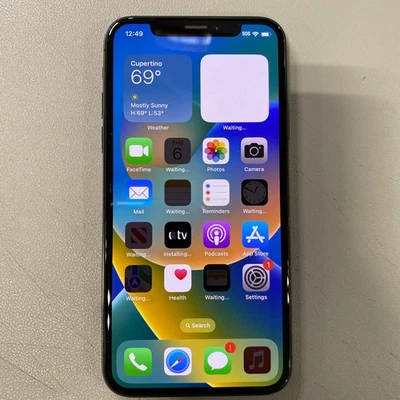 Apple iPhone X - 256GB - Unlocked (Read Description) - Image 1 of 4
