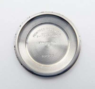 Genuine Rolex Datejust 36mm 16000 Watch Case Back Caseback 16013 16014 16030 - Image 1 of 4