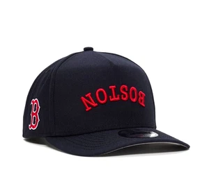Boston Red Sox Upside Down Blue A Frame New Era 9Fifty Snapback Hat - Picture 1 of 4