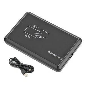 USB RFID Reader 125khz EM4100 ID Contactless Sensitivity Smart Card Reader c - Picture 1 of 12