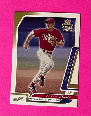 2003 Fleer Focus JE Century Parallel #164 Chase Utley #009/126 - Phillies - Image 1 of 2