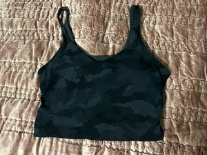 LULULEMON Align Tank Heritage 365 Camo Deep Coal Multi Size 12 - Picture 1 of 10