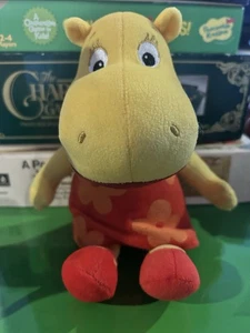 The Backyardigans Tasha the Hippo Plush Stuffed Animal Toy 2009 TY Beanie Baby - Picture 1 of 1