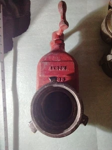 Vintage 3 Inch Fire Hydrant Gate Valve Akron Fire - Picture 1 of 5