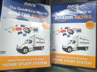 UPDATED VERSION! THE QUICK & EASY WAY TO AMAZON RICHES!  ON 14 DVD'S BRAND NEW!! - Image 1 of 3