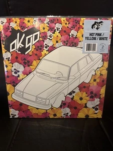 OK Go - Self-titled Vinyl Record (LE 200 Copies) - Hot Pink/yellow/white - Picture 1 of 2