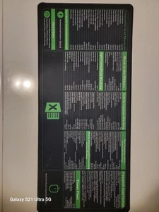 Excel Shortcut Podkładka na biurko 35,4 "x15,7" Duża wodoodporna podkładka pod mysz Antypoślizgowa Biuro M - Zdjęcie 1 z 6