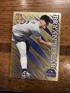 1996 (Rockies) Pacific Prisms GOLD parallel #P22 Bryan Rekar