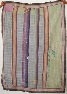 Attractive Hand work Indian Vintage Kantha Quilt Bedspread Cotton kantha Quilt - Picture 1 of 3