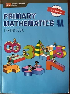 Primary Mathematics 4A Lehrbuch US-Ausgabe wie neu - Bild 1 von 6