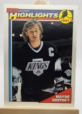 1991 O-Pee-Chee Hockey Highlights 524 Wayne Gretzky Los Angeles Kings